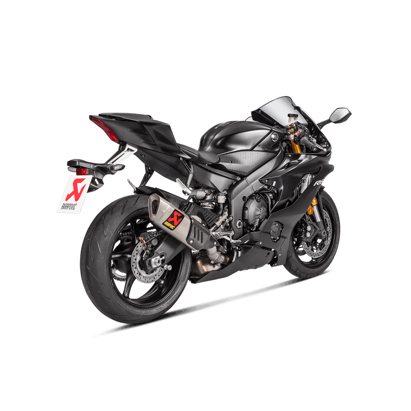 Escape Akrapovic Slip-On Line (Titanio) para Yamaha YZF-R6 año modelo 2017-