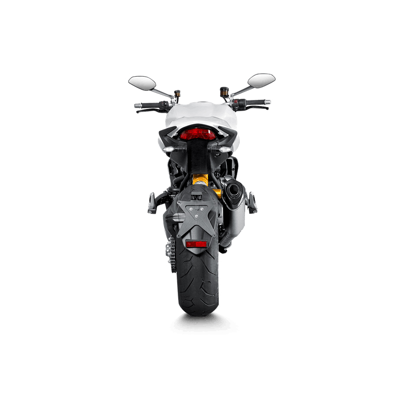 Akrapovic Tubo de Conexión (Titanio) sistema de escape para Ducati Monster 1200R 2017-2020 Monster 1200 / 1200 S 2017-2020 Monster 821 2014-2020