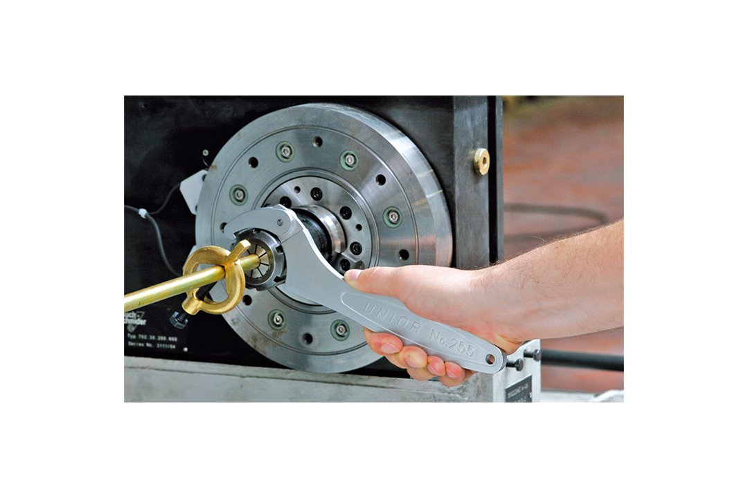 UNIOR llave para tuercas ranuradas flexible, tamaño de hendiduramutter 50-80 mm