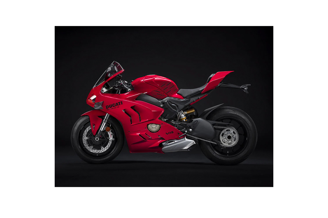 Almohadilla de tracción Stompgrip transparente, Icon, Kit de tracción Streetbike para Panigale V4 (R, S, SP) y Streetfighter V4 (S, SP)
