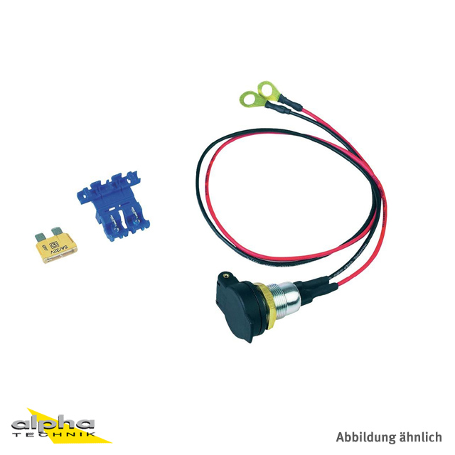 Toma de Corriente de Bordo BAAS SD14 con Fusible