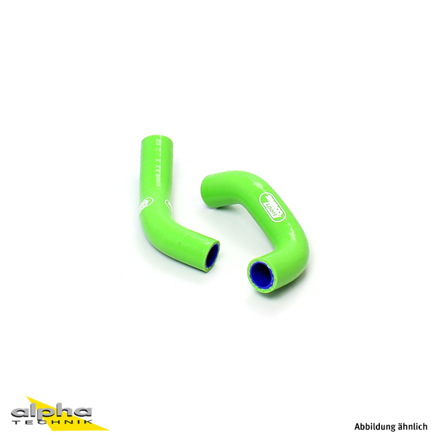 Kit de mangueras de silicona SAMCO SPORT verde para Kawasaki Versys 650 año modelo 2007-2016
