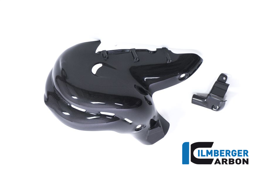 Ilmberger Carbon Protector Térmico de Escape brillante (2 piezas) Panigale V4/V4 S
