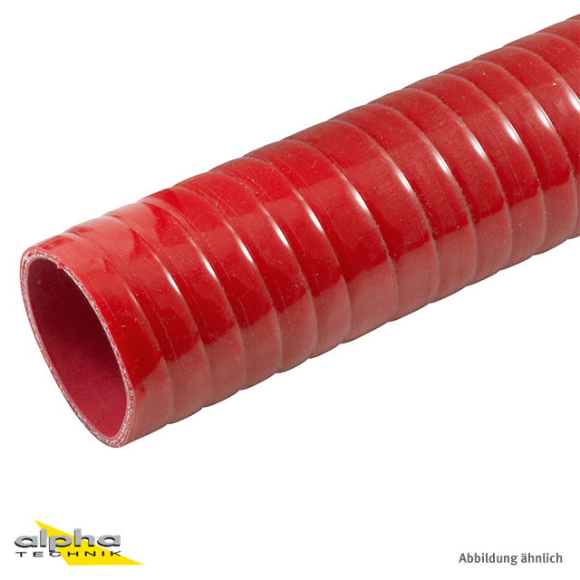 SAMCO SPORT Manguera de silicona Superflex roja, diámetro interior 25 mm
