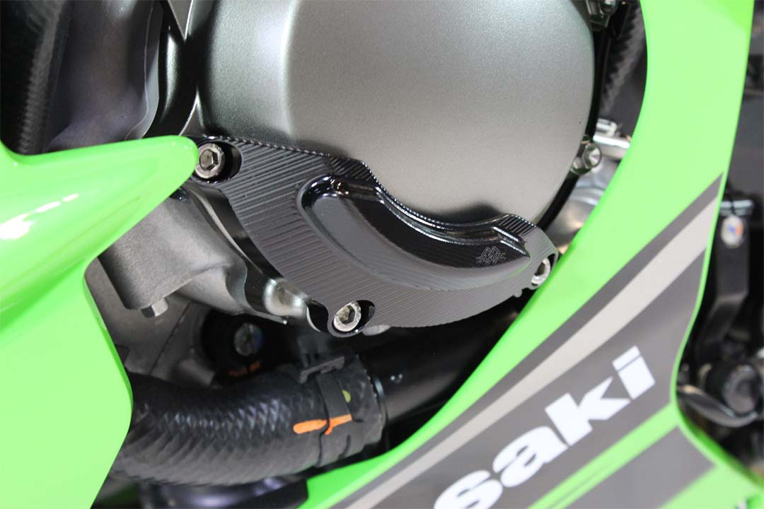 Protector de motor Gilles lado izquierdo, para Kawasaki ZX10R ZXT00S