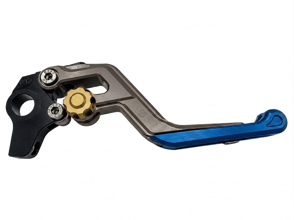 Maneta de Freno LSL ERGONIA R68R Antracita/Oro/Azul