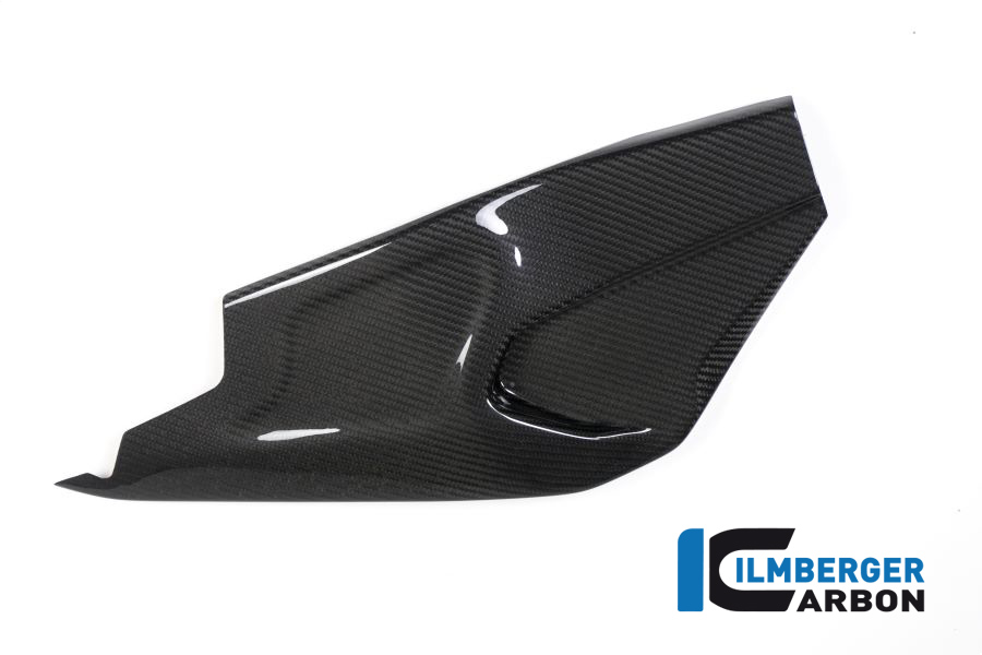 Cubierta de basculante de carbono Ilmberger lado derecho brillante, BMW HP4 RACE 2018-2019