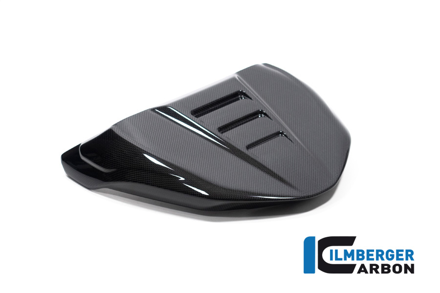 Cubierta de asiento de pasajero de carbono Ilmberger, brillante, Ducati Diavel V4, 2023-