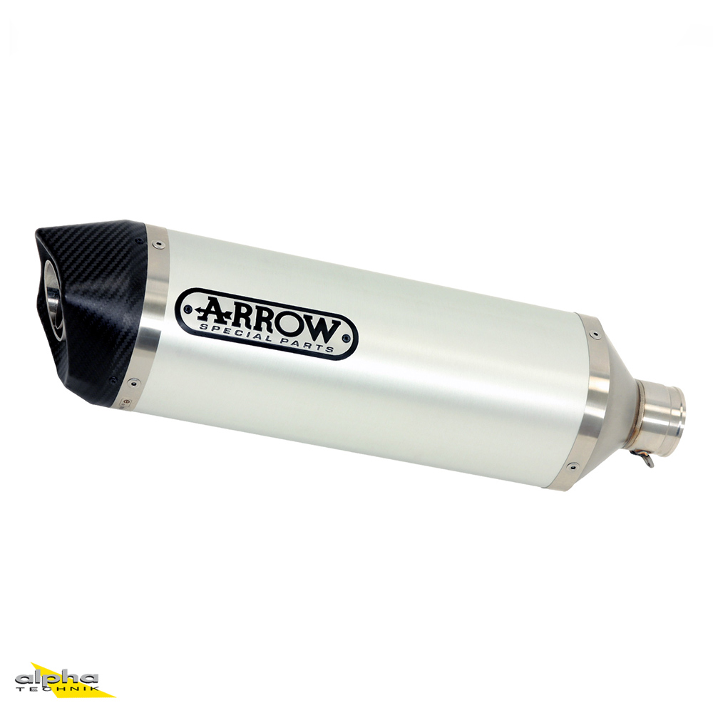 ARROW Escape RACE TECH para Yamaha T-Max 530 2017- y T-Max 560 2020- de aluminio