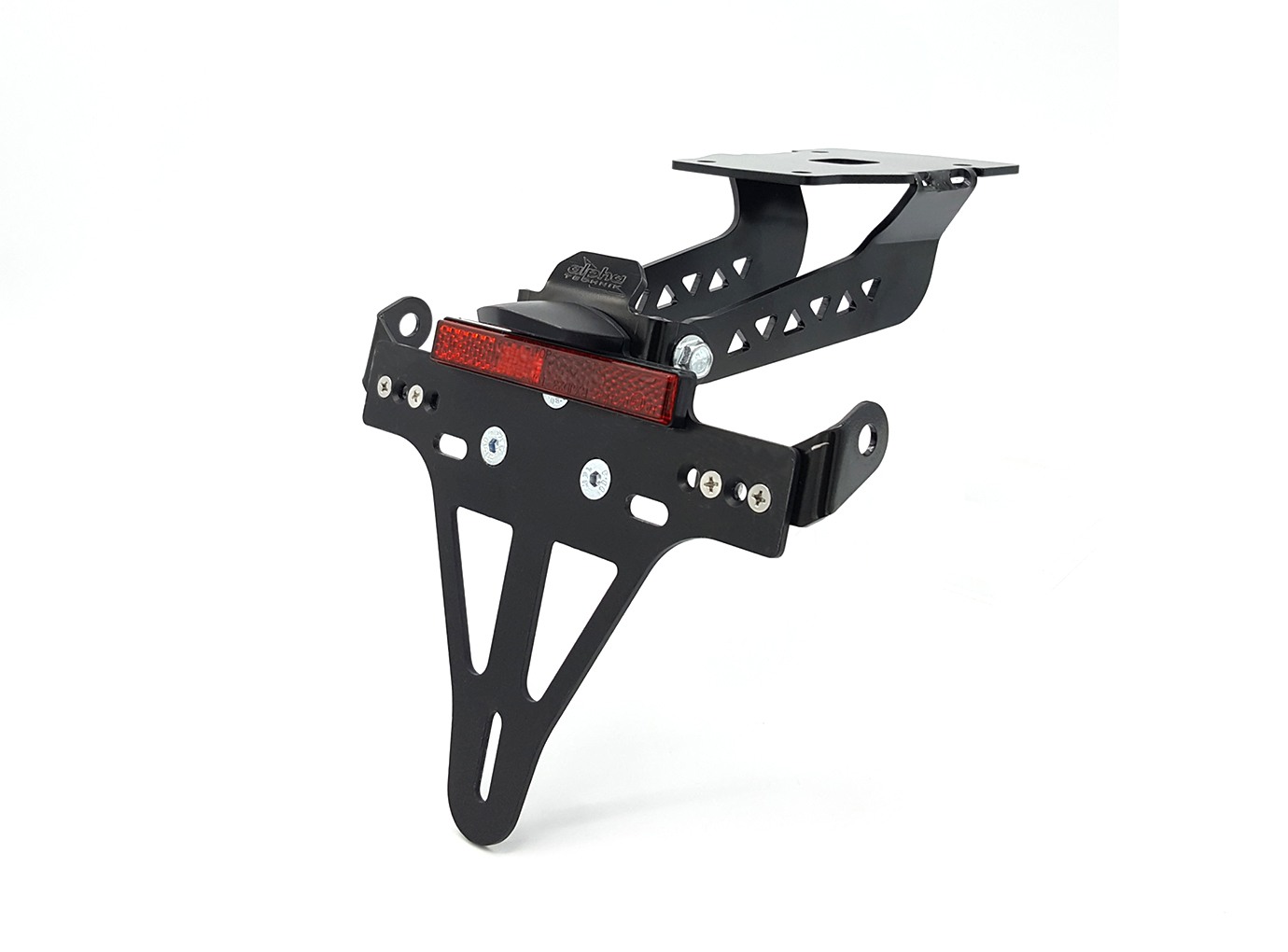 Soporte de matrícula alpha Technik para Kawasaki Z900 año de modelo 2017-