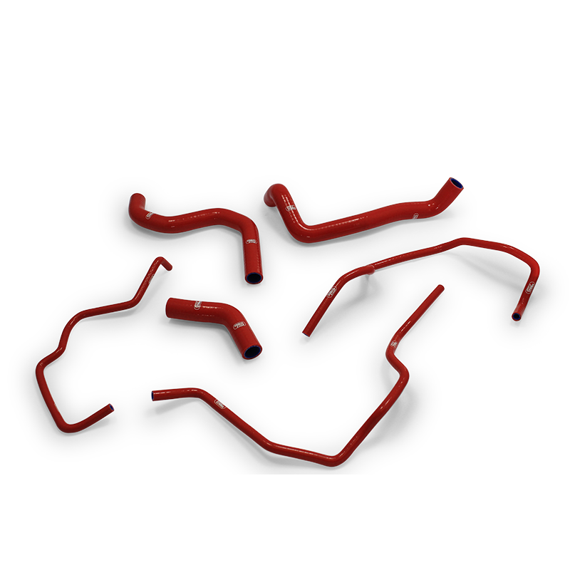 Kit de mangueras de silicona SAMCO SPORT rojo para Triumph Street Triple 660 S, 2017-2022 y Street Triple 765 R/S/RS, 2017-2025