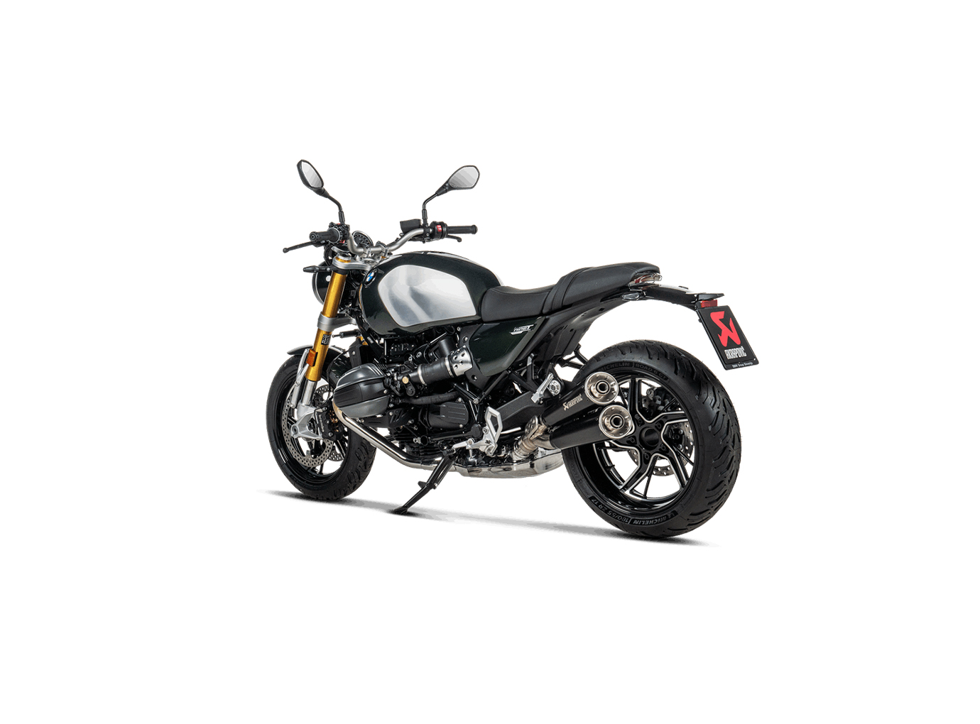 Silenciador trasero Akrapovic Slip-On Line (Titanium) para BMW R12 / R12 nineT Año del modelo 2024-2025