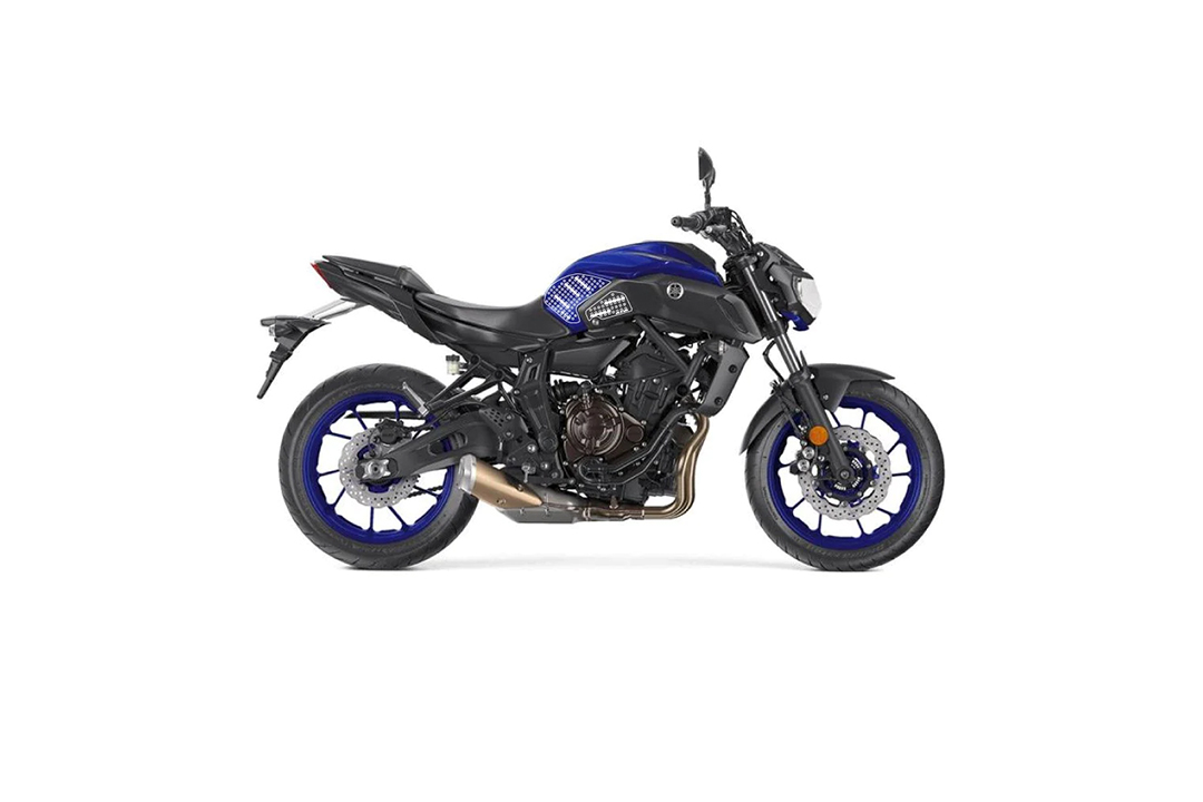 Stompgrip híbrido, Volcano, para Yamaha MT07, 2018-2021