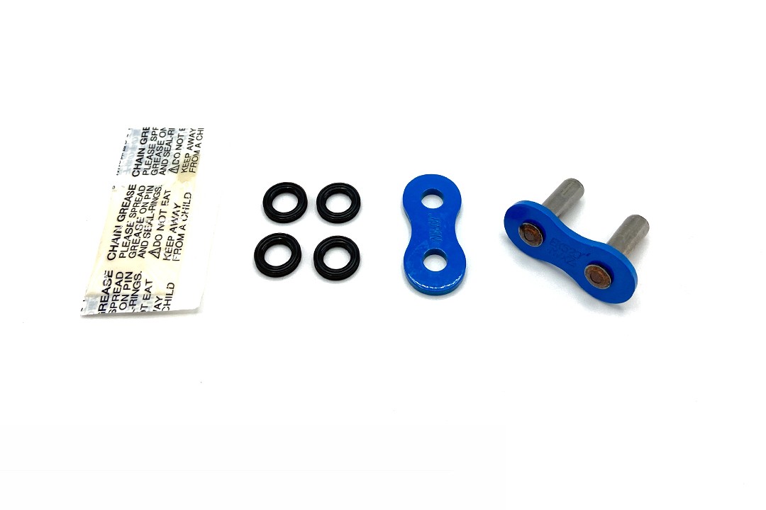 Cierre de remache hueco Enuma EK para cadena EK 520 MVXZ2 azul