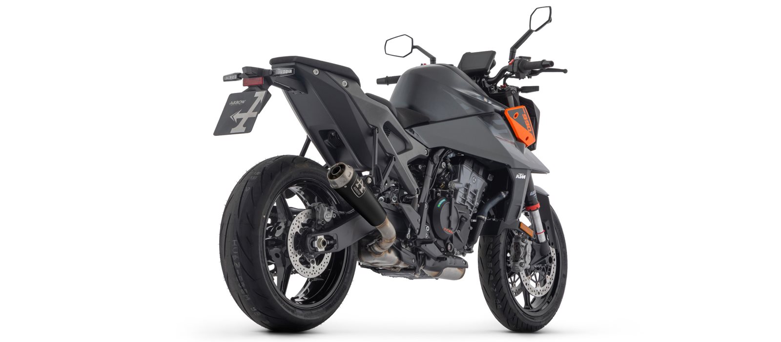 ARROW Silenciador PRO-RACE DARK NiChrom para KTM Duke 990 a partir del año de modelo 2024-