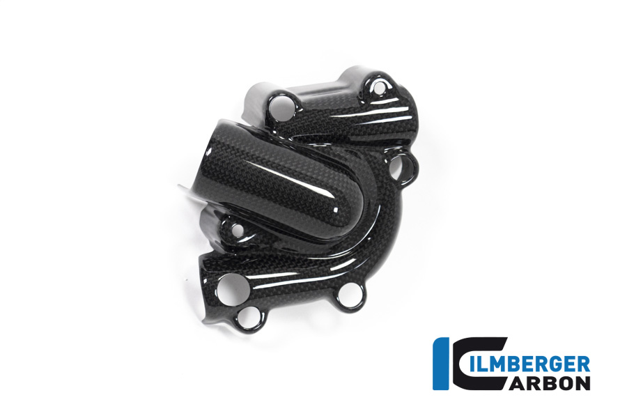 Ilmberger Carbon tapón de la bomba de aguacubierta, brillante, Ducati Monster 1200, 1200S 2017-