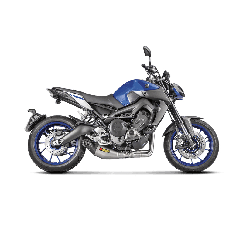 Akrapovic Racing Line (Titanium) sistema de escape para Yamaha MT-09/FZ-09 2014-, XSR900 2016-, Tracer 900 2015-