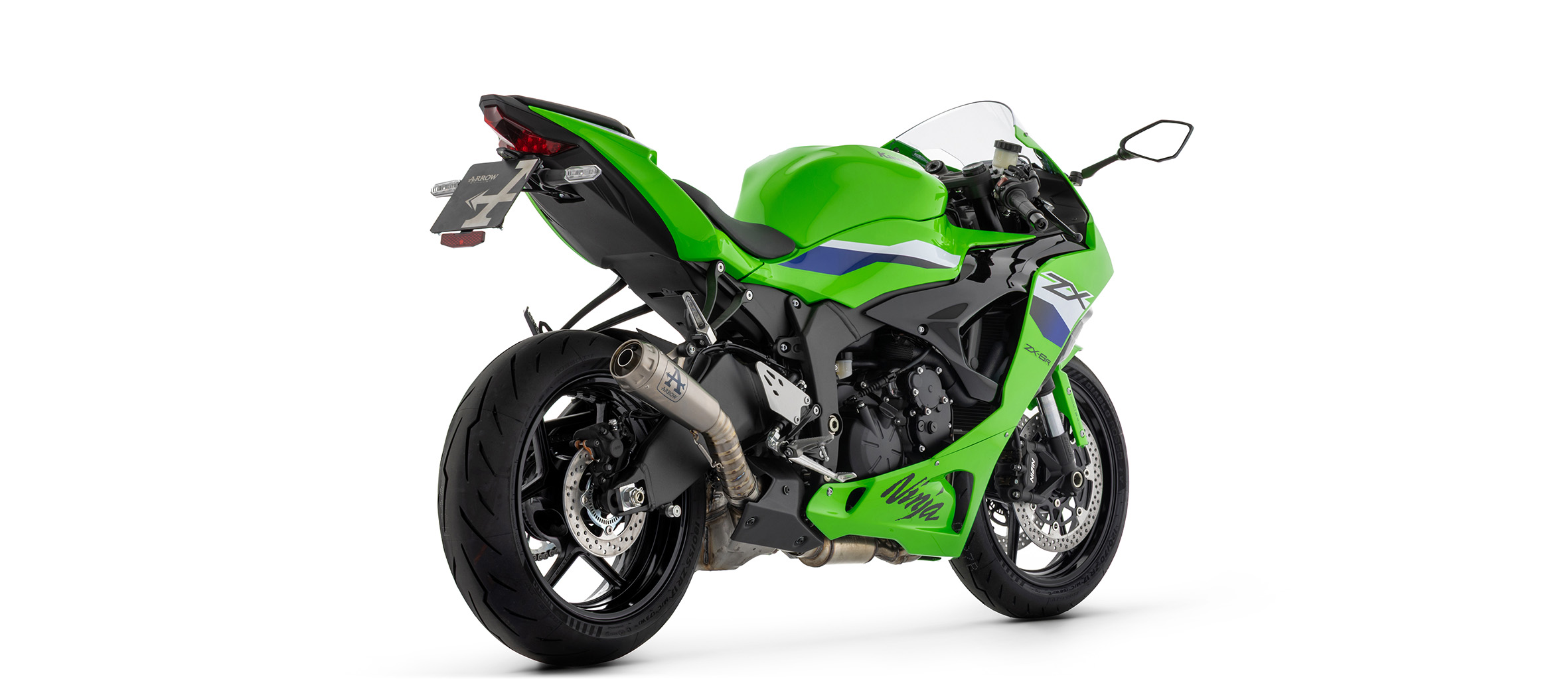 ARROW Auspuff PRO RACE NiChrome für Kawasaki ZX-6R 636 Modelljahr 2024-