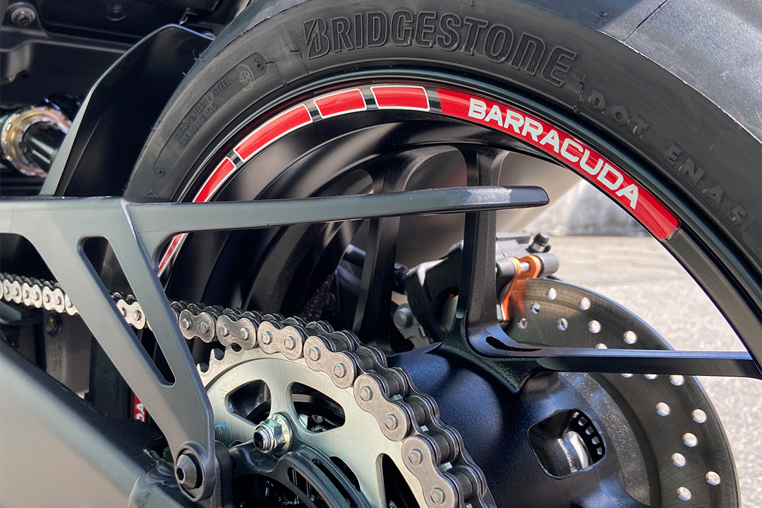 Kit de conversión Barracuda RED EDITION para Yamaha XSR900, año del modelo 2022-