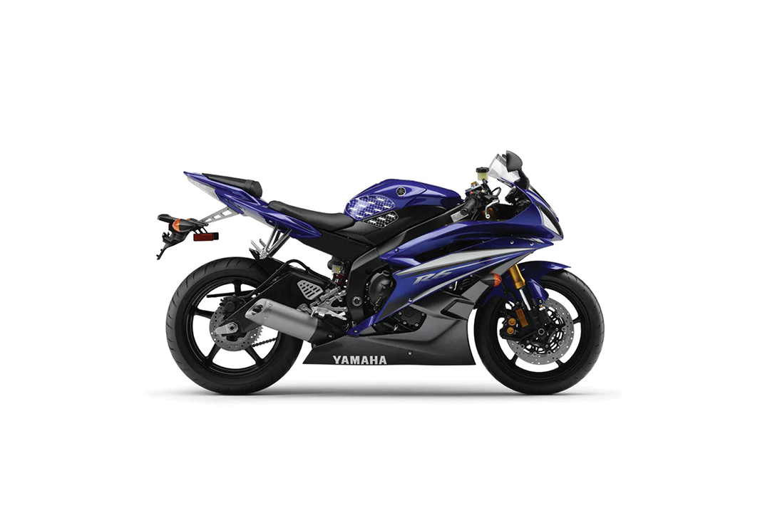 Stompgrip Traction Pads negro para Yamaha, YZF-R6, 2006-2007
