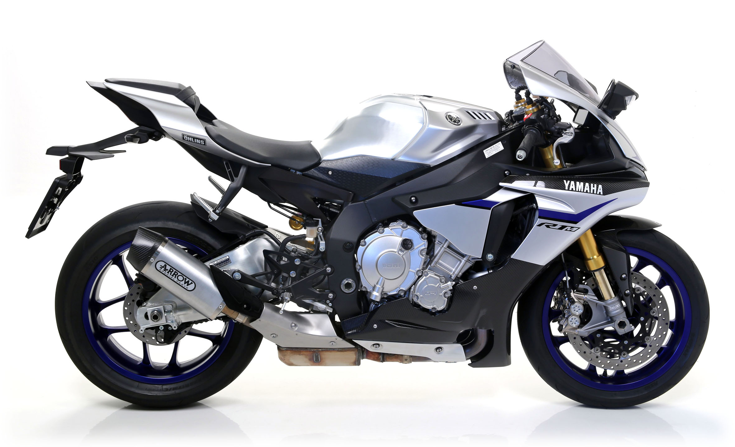 Escape ARROW INDY RACE para Yamaha YZF-R1 / YZF-R1M 2015-, Titanio