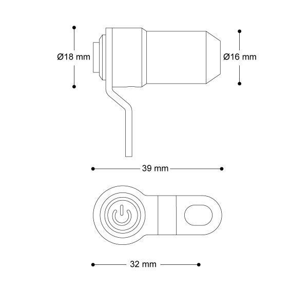 Interruptor Barracuda para Faros Adicionales