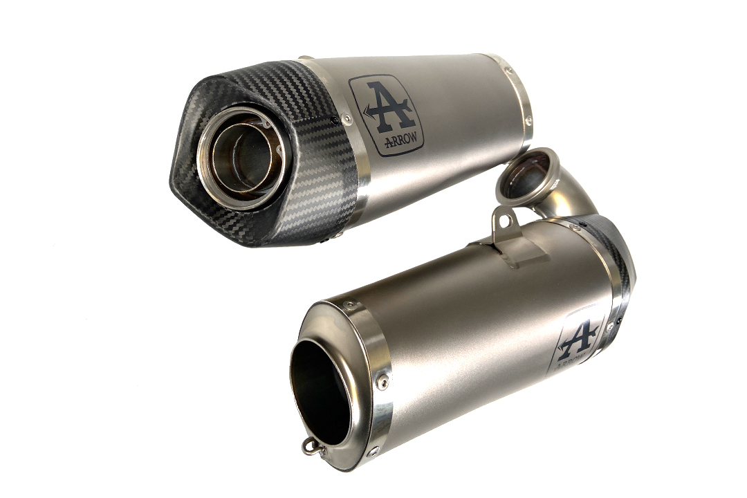 ARROW Escape WORKS Titan para Ducati Panigale V2/Streetfighter V2 Año del modelo 2020-2024