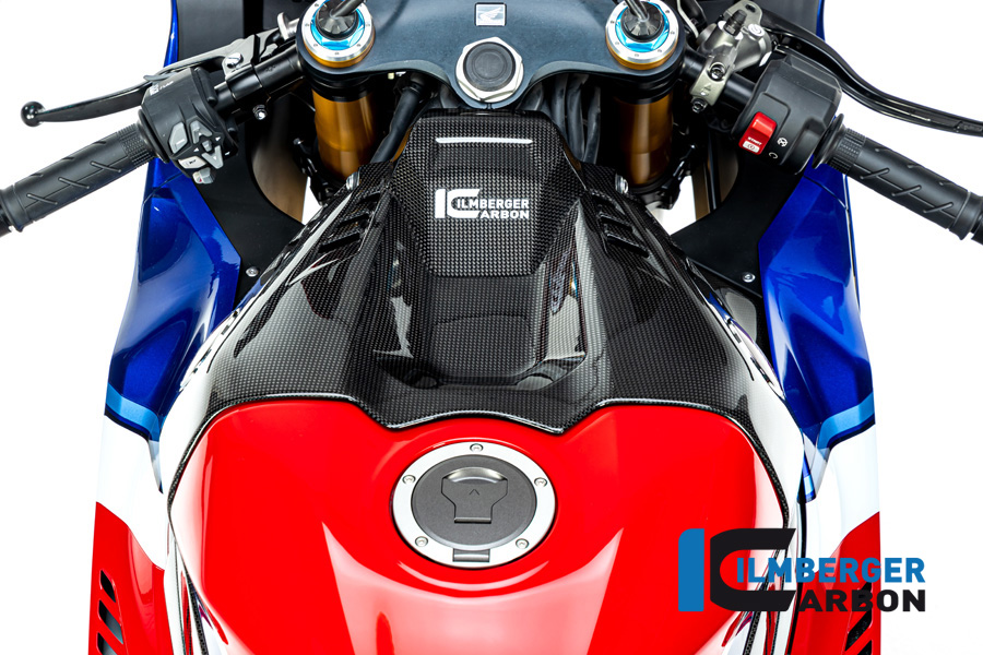 Cubierta de depósito de gasolina de Carbono Ilmberger, brillante, para Honda CBR1000RR-R Fireblade (SP), SC82, a partir de 2020-