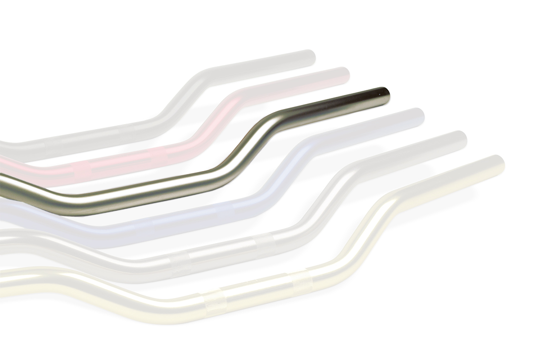 Manillar de Aluminio TRW Superbike MCL100CB, plateado arenado