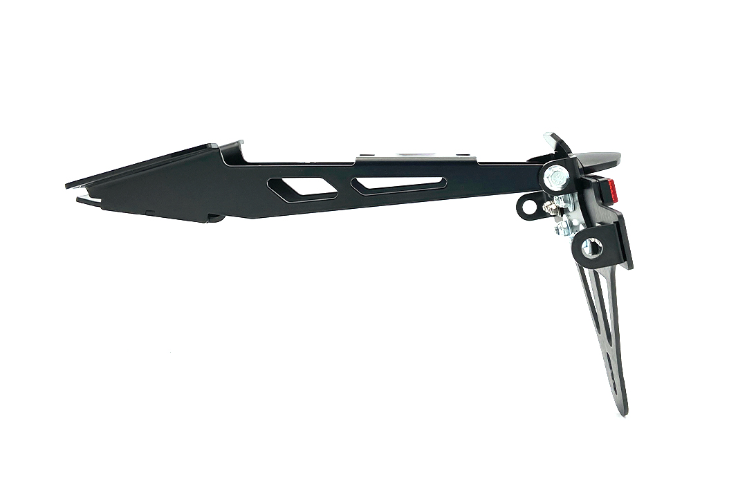 Soporte de matrícula alpha Technik para Yamaha XSR 900 / XSR 900 GP, a partir del año de modelo 2022-