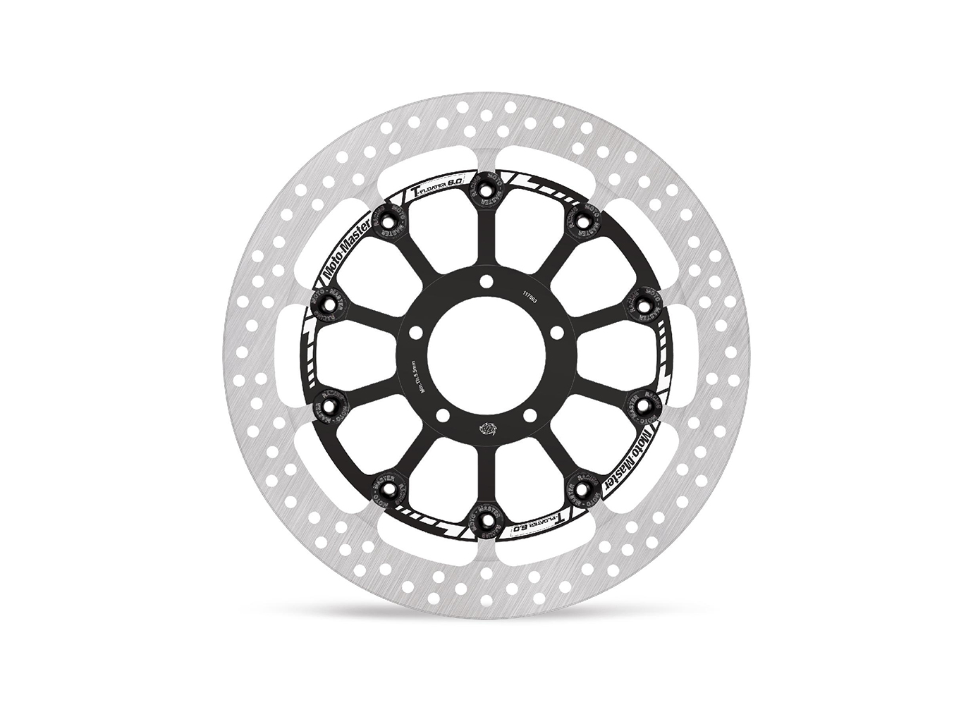 MOTO MASTER disco de freno anterior, delanteroe simétrico rotacionalmente, T-Floater para Ducati 749 / 848 / 899 / 999 / Panigale 959 / Streetfighter V2