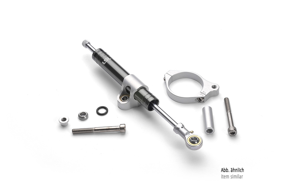 Kit de amortiguador de dirección LSL sin homologación para calle para Kawasaki ZXR400, 1991-1999, titanio