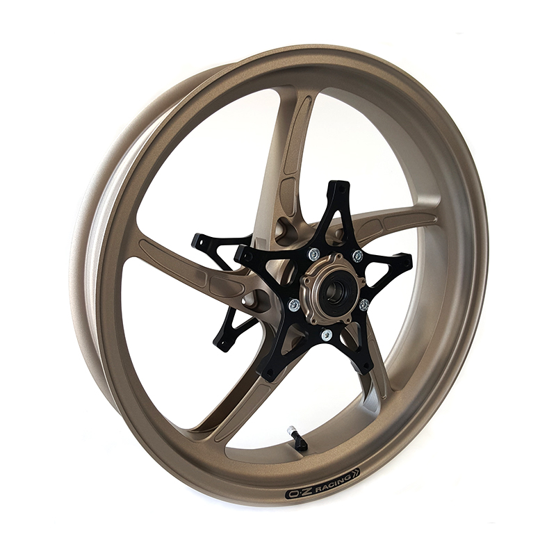 Kit de conversión OZ Piega 17" BMW R 1250 GS Titanio incl. alpha Racing disco de frenon