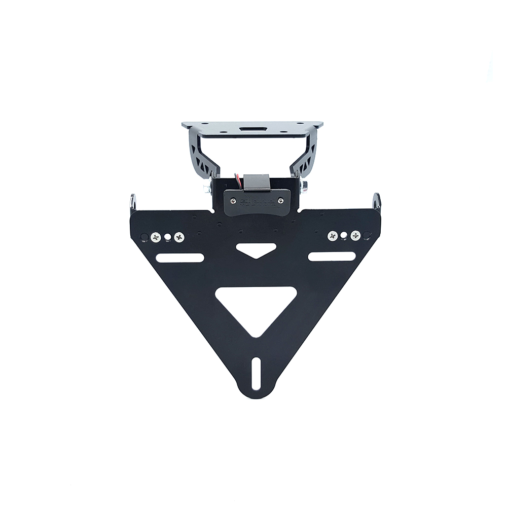 Soporte de matrícula alpha Technik para Kawasaki Ninja 300; Tipo EX300A; Año del modelo 2012-