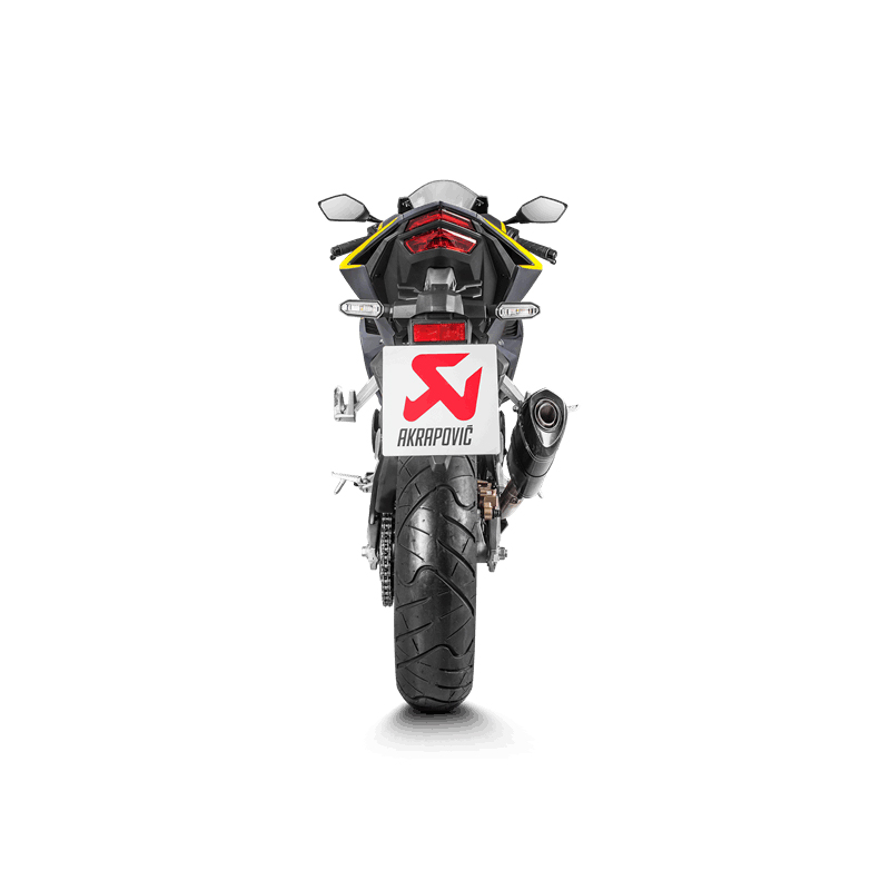 Colector Opcional Akrapovic (SS) sistema de escape para Honda CBR 250 RR Modelo Año 2017-2025