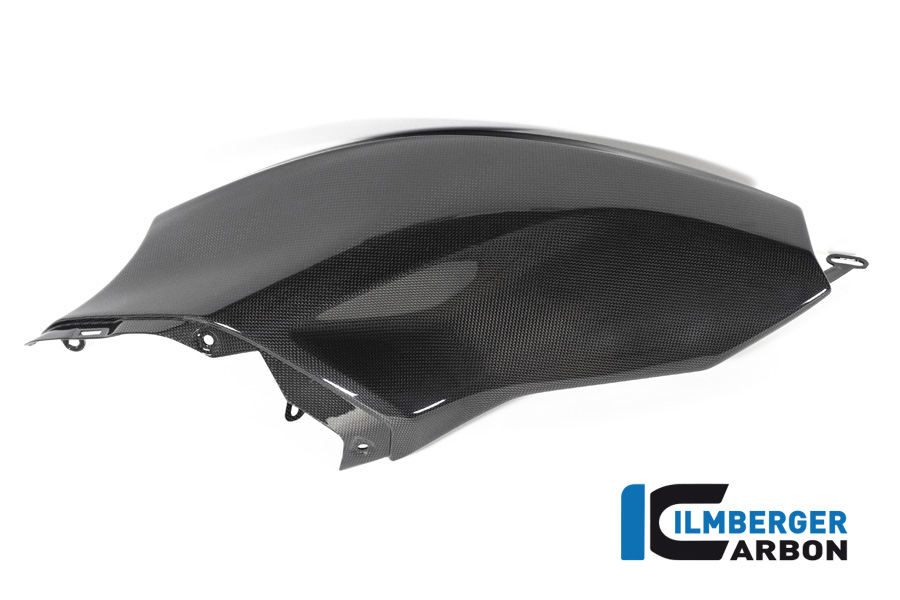 Ilmberger Carbon cubierta depósito de gasolina lado izquierdo, brillante, Ducati Diavel 1260 , 2019-