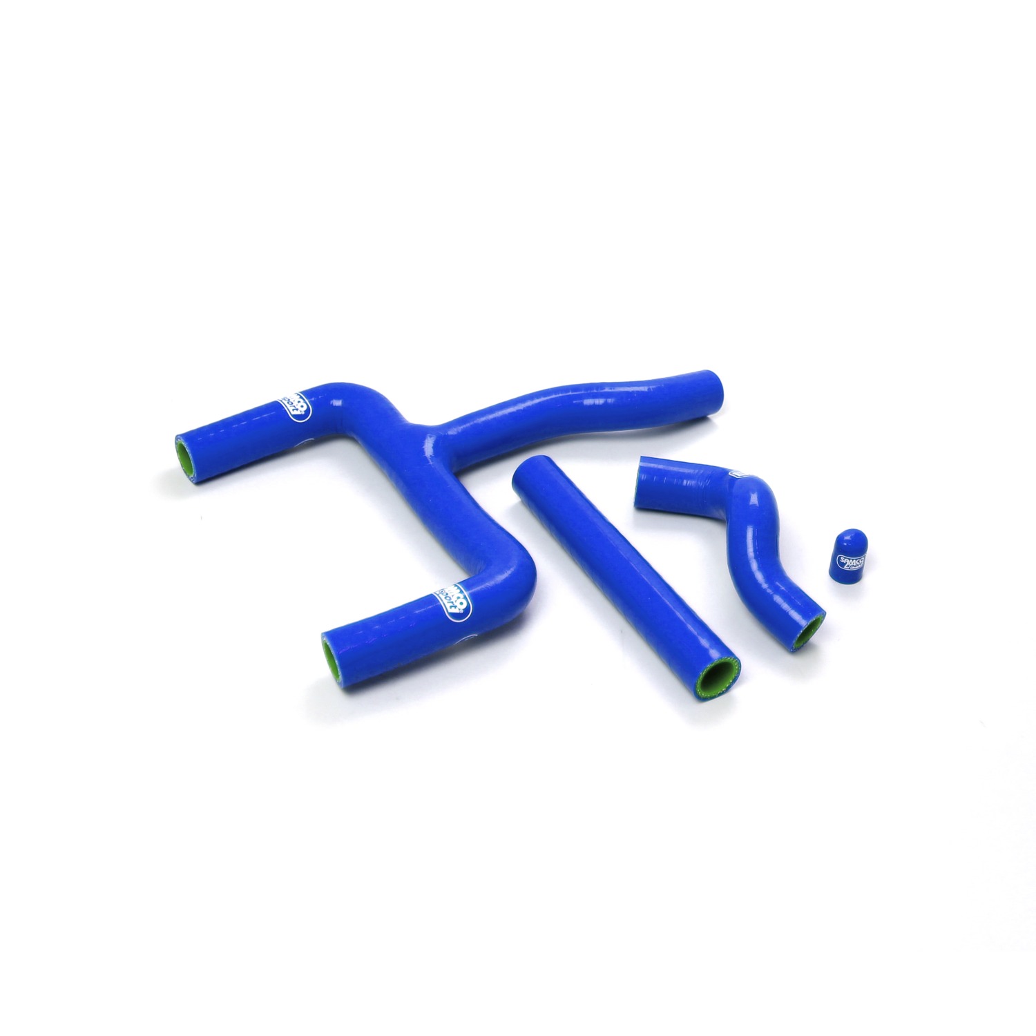 Kit de mangueras de silicona SAMCO SPORT Thermo Bypass azul para Beta RR250 2 tiempos RR300 2 tiempos, año del modelo 2013-2019