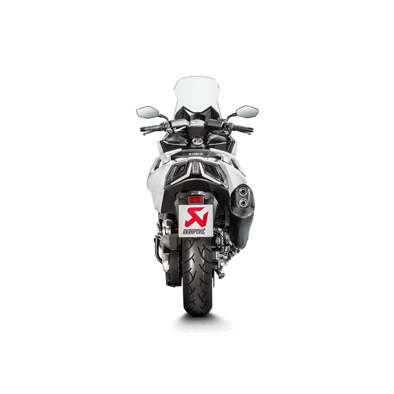 Escape Akrapovic Slip-On Line (SS) para Kymco AK 550 años de modelo 2017-2020