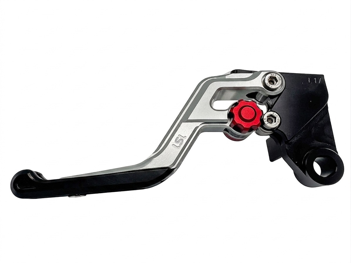 LSL ERGONIA maneta del embrague L39R Plata/Rojo/Negro