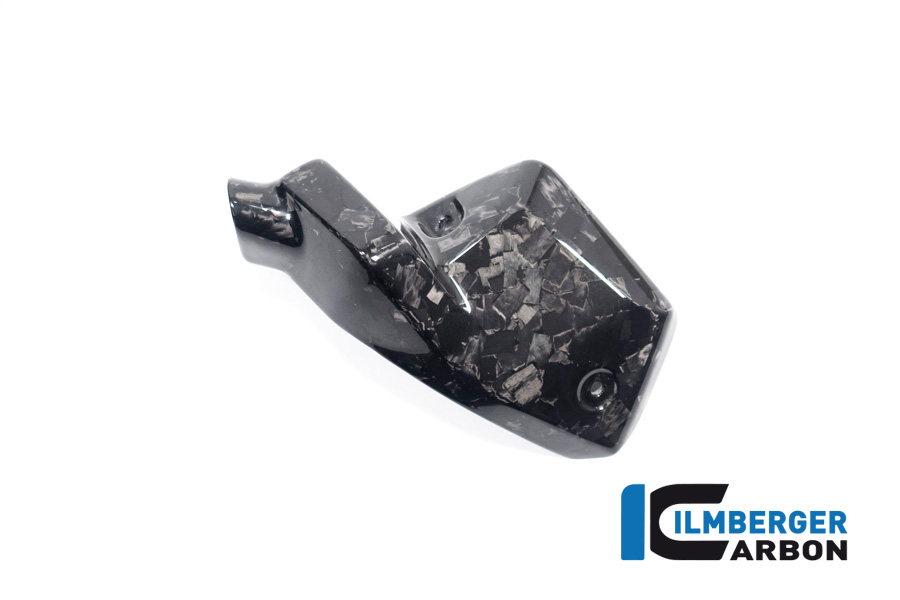 Cubierta de Inyectores de Carbono Ilmberger lado izquierdo, Black Diamond Carbon, brillante, BMW R1300GS 2023-