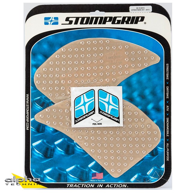 Stompgrip transparente, Volcano, para modelos Buell 1125R, XB (Ver lista de compatibilidad)