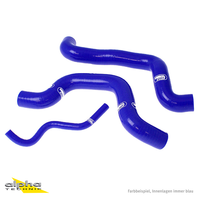 Kit de mangueras de silicona SAMCO SPORT azul para Suzuki SV650 año del modelo 2003-2014