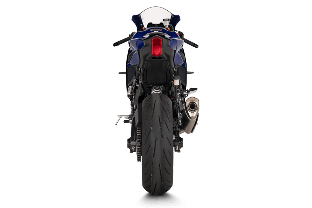 Akrapovic Racing Line (Titanium) sistema de escape para Yamaha R7 a partir del año de modelo 2021-