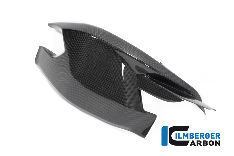 Cubierta de basculante de carbono Ilmberger incl. cubrecadena, brillante, para Ducati Diavel 1260 a partir del año de modelo 2019-