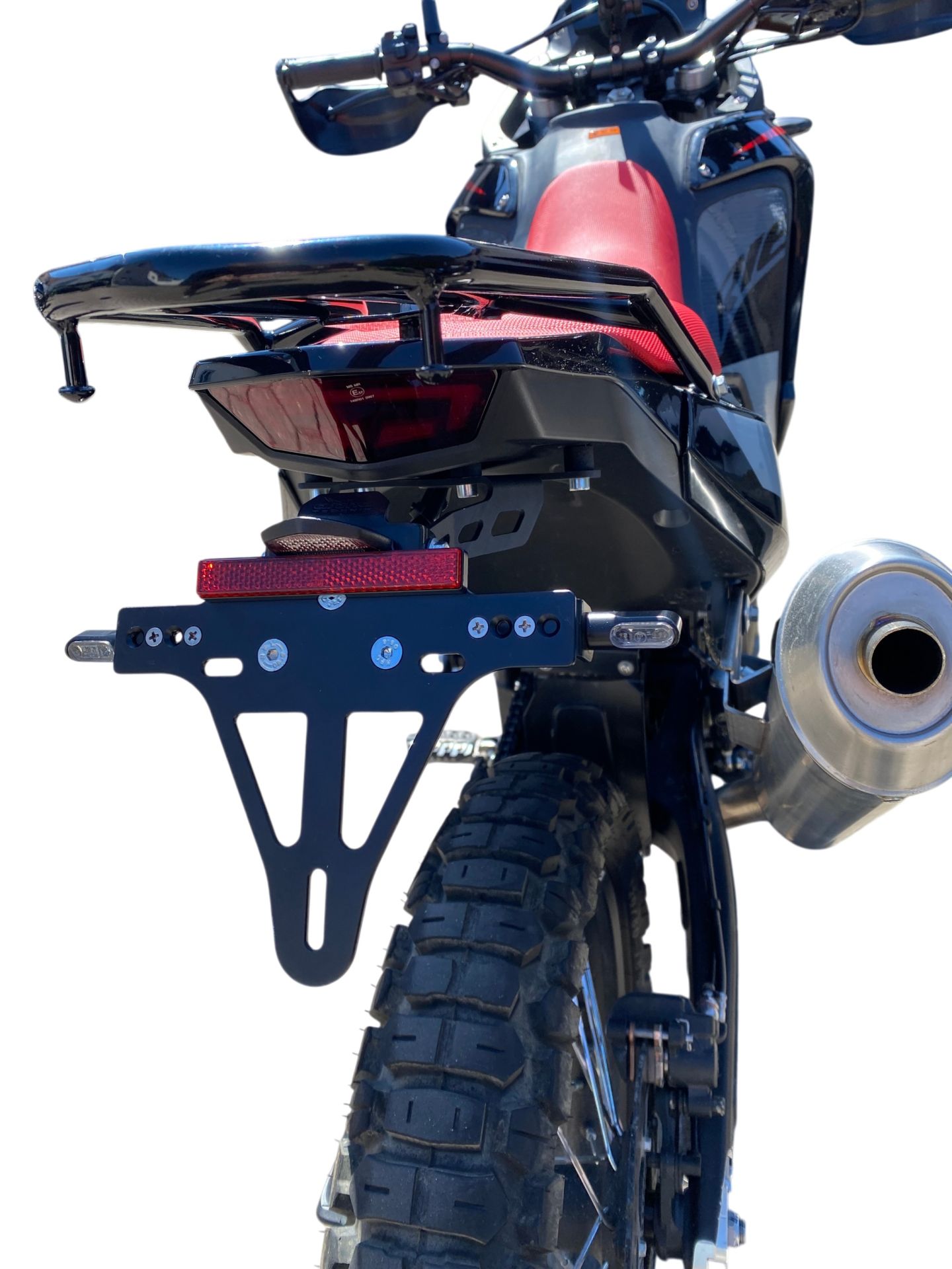 alpha Technik Soporte de matrícula para Rieju Aventura Rally 307