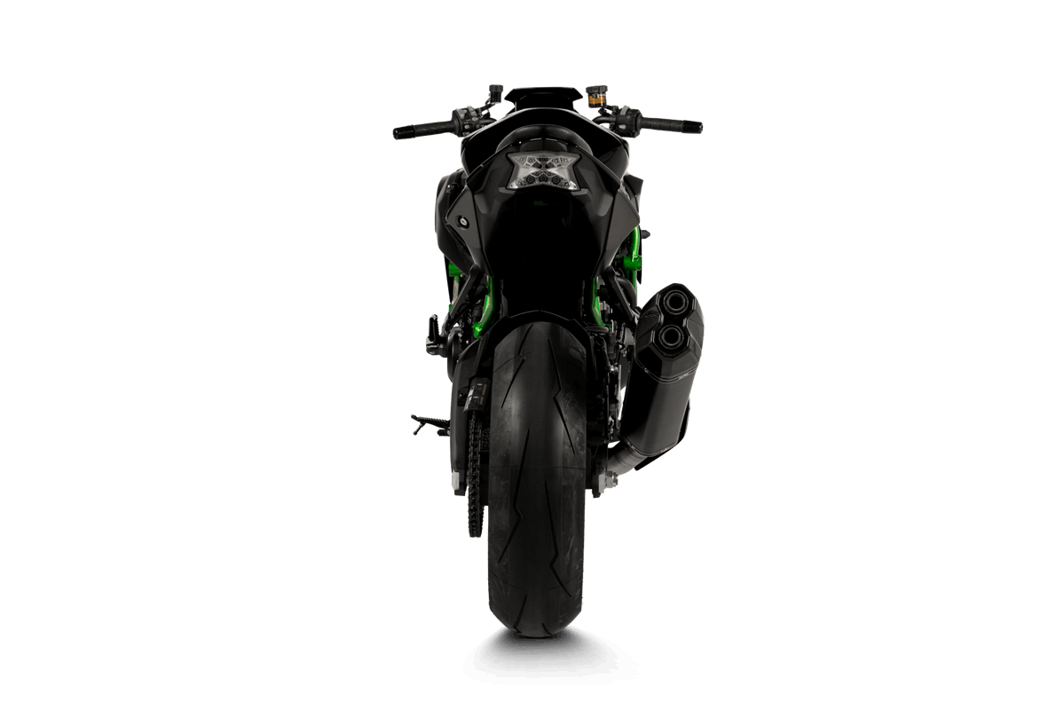 Escape Akrapovic Slip-On Line (Titanio) para Kawasaki Z H2, 2020-2025
