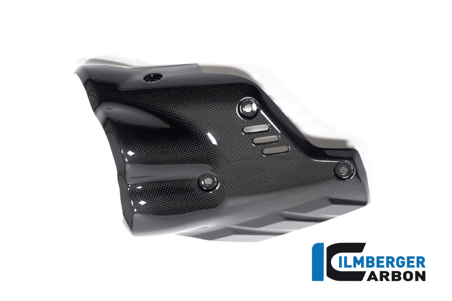 Protector térmico de carbono Ilmberger para el silenciador, brillante, Ducati Diavel V4, 2023-