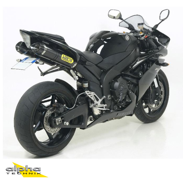 Escape ARROW THUNDER para YZF-R1 2007-2008, Carbono