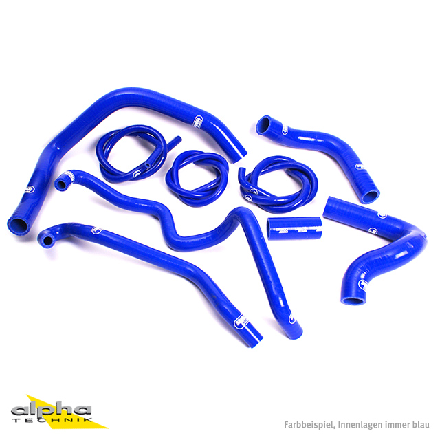 Kit de mangueras de silicona SAMCO SPORT azul para Kawasaki ZX10R año de modelo 2004-2005