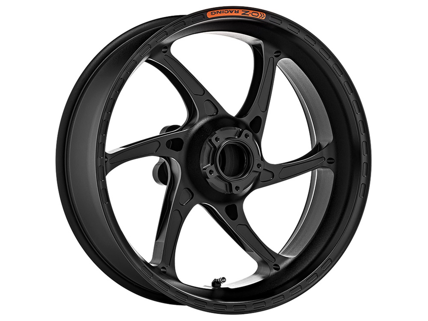 Llanta trasera de aluminio OZ Gass RS-A en negro mate para Kawasaki Ninja ZX-25R Ninja, 2021 y Ninja ZX-4R(R), ZX400P, 2023-2024